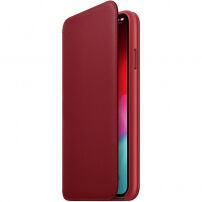 Оригінал Apple Folio шкіряний футляр для iPhone XS Max - червоний