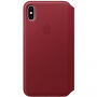 Оригінал Apple Folio шкіряний футляр для iPhone XS Max - червоний