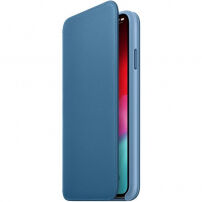 Оригінал Apple Folio шкіряний футляр для iPhone XS Max - синьо-сірий