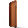 Mujjo Full Leather панель для iPhone XS Max - жовто-коричнева