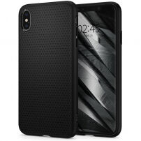 Spigen Liquid Air панель для iPhone XS Max - чорний