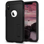Spigen Slim Armor панель для iPhone XS Max - чорний
