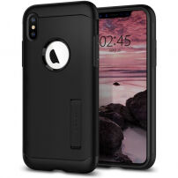 Spigen Slim Armor панель для iPhone XS Max - чорний