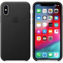 Оригінал Apple шкіряний футляр для iPhone XS - чорний