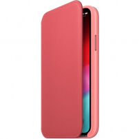 Оригінал Apple Folio шкіряний футляр для iPhone XS - рожевий