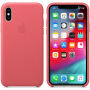 Оригінал Apple шкіряний футляр для iPhone XS - рожевий