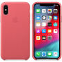 Оригінал Apple шкіряний футляр для iPhone XS - рожевий