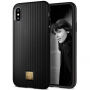 Spigen La Manon Classy панель для Apple iPhone XS / X - чорний