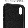 Spigen La Manon Classy панель для Apple iPhone XS / X - чорний