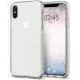 Spigen Liquid Crystal Glitter панель для iPhone XS / X - прозора