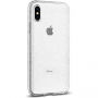 Spigen Liquid Crystal Glitter панель для iPhone XS / X - прозора