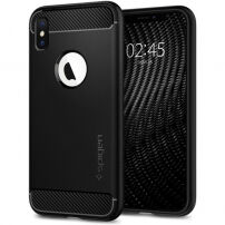 Spigen Rugged Armor для футляра iPhone XS / X - чорний