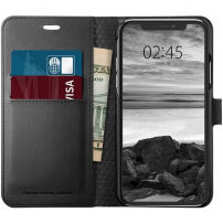 Spigen Wallet S панель для Apple iPhone XS / X - чорний