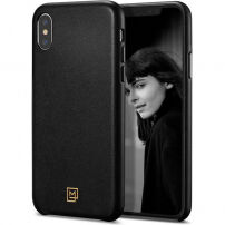 Spigen La Manon Câlin панель для Apple iPhone XS / X - чорний