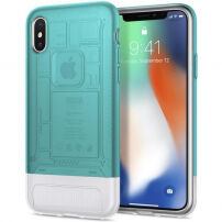 Spigen Classic C1 чохол для Apple iPhone X - бірюзовий