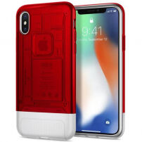 Spigen Classic C1 чохол для Apple iPhone X - червоний