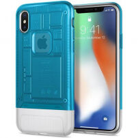 Spigen Classic C1 чохол для Apple iPhone X - синій