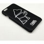 Karl Lagerfeld Head Punk чохол для iPhone 6 / 6S - чорний