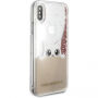 Karl Lagerfeld Peek a Boo Glitter чохол для iPhone X - золотий