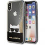 Karl Lagerfeld Choupette Sunglass чохол для iPhone X - золотий