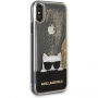 Karl Lagerfeld Choupette Sunglass чохол для iPhone X - золотий