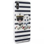 Karl Lagerfeld Sailor Stripes чохол iPhone X - чорний