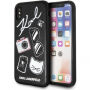Karl Lagerfeld Pins чохол для iPhone X - чорний
