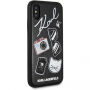 Karl Lagerfeld Pins чохол для iPhone X - чорний