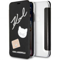 Karl Lagerfeld Pins Book чохол iPhone X - чорний