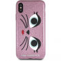 Karl Lagerfeld Karl and Choupette чохол для iPhone X - рожева