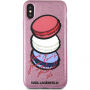 Karl Lagerfeld Paris Glitter чохол для iPhone X - рожева