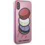 Karl Lagerfeld Paris Glitter чохол для iPhone X - рожева