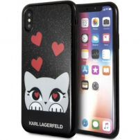 Karl Lagerfeld Original faceplate чохол для iPhone X - чорний