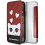 Karl Lagerfeld Valentines Choupette Book чохол для iPhone X - червоний