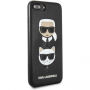 Karl Lagerfeld Karl and Choupette чохол для iPhone 7 Plus / 8 Plus - чорний