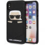 Karl Lagerfeld Sneaky Karl футляр для iPhone X - чорний