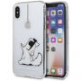 Karl Lagerfeld футляр для iPhone X - прозорий