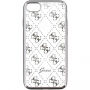 Guess м'ягкий футляр для iPhone 6 / 6S - срібний