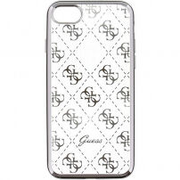 Guess м'ягкий футляр для iPhone 6 / 6S - срібний