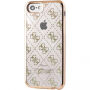 Guess м'ягкий футляр для iPhone SE (2016) / 5S - золотий