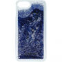 Guess Liquid Glitter футляр для iPhone 7 / 8 - срібна/синя