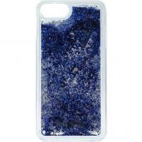 Guess Liquid Glitter футляр для iPhone 6 Plus / 6S Plus / 7 Plus / 8 Plus - синя сталь