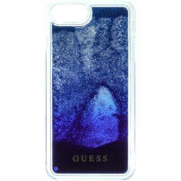 Guess Liquid Glitter футляр для iPhone 7 / 8 - темно-синій