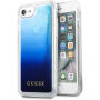 Guess Liquid Glitter футляр для iPhone 7 / 8 - темно-синій