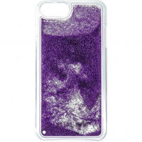 Guess Liquid Glitter футляр для iPhone 6 Plus / 6S Plus / 7 Plus / 8 Plus - фіолетовий