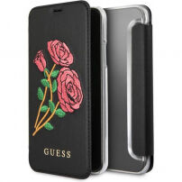 Guess Flower Desire Book футляр для iPhone X - чорний