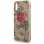 Guess 4G Flower Desire футляр для iPhone X - коричневий