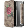 Guess 4G Flower Desire Book футляр для iPhone X - коричневий