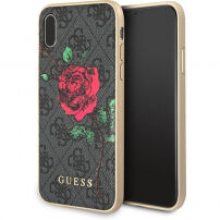 Guess 4G Flower Desire футляр для iPhone X - сірий