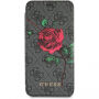 Guess 4G Flower Desire Book футляр для iPhone X - сірий